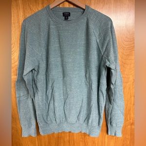 J. Crew Mens Soft Green Crewneck Sweater M